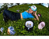Kšiltovka Von Dutch Cary Trucker Satin Lt.Pink/Brown