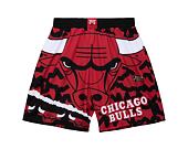 Kraťasy Mitchell & Ness NBA Jumbotron 2.0 Shorts Chicago Bulls Black / Red