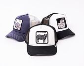 Kšiltovka Goorin - The - Black Sheep Trucker - Black / White