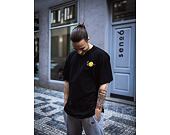 Triko Karl Kani Chest Signature Smiley Print Tee black/yellow