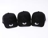Dětská Kšiltovka New Era - MLB Clean 9FORTY Trucker - NY Yankees - Black