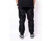 Tepláky New Era Cargo Track Pants Black/Yellow