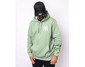 Mikina New Era MLB League Essential Back Print Hoody New York Yankees Jade Green/White