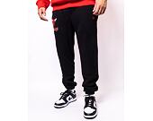 Tepláky New Era NBA Script Joggers Chicago Bulls Black/Red