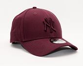 Kšiltovka New Era 9FORTY MLB League Essential Snapback New York Yankees Maroon