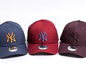 Kšiltovka New Era 9FORTY MLB League Essential Snapback New York Yankees Maroon