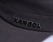 Kšiltovka Kangol - Cotton Twill Army Cap - Grey