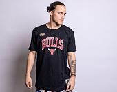 Triko Mitchell & Ness Arch Tee Chicago Bulls Black