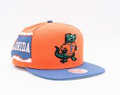 Kšiltovka Mitchell & Ness Jumbotron Snapback University Of Florida Orange / Red