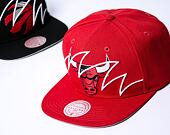 Kšiltovka Mitchell & Ness Shark Bite Snapback Nba Chicago Bulls Red