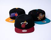 Kšiltovka Mitchell & Ness Team 2 Tone 2.0 Snapback Nba Miami Heat Black / Red