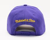 Kšiltovka Mitchell & Ness Secondary Roses Pro Snapback Los Angeles Lakers Purple