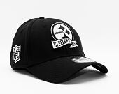 Kšiltovka New Era 39THIRTY NFL22 Sideline Pittsburgh Steelers Black / White