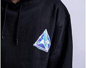 Mikina HUF Tesseract Triple Triangle Hoodie Black