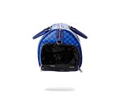Taška Sprayground Blue Checkered Shark Duffle