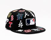 Kšiltovka New Era 59FIFTY MLB All-Over-Patch MLB League Black