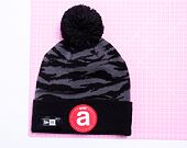 Kulich New Era Tiger Bobble Beanie Aprilia Black