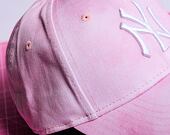 Dámská kšiltovka New Era 9FORTY Womens MLB Pastel Tie Dye New York Yankees Pink / White