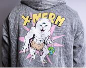 Mikina Rip & Dip X-Nerm Hoodie Charcoal Mineral Wash
