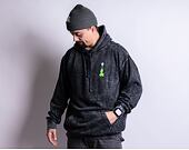 Mikina Rip & Dip Stripndip Hoodie Black Mineral Wash