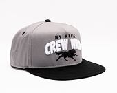 Kšiltovka Cayler & Sons Crew Wild Cap Grey/Black