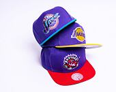 Kšiltovka Mitchell & Ness PATCH OVERLOAD SNAPBACK HWC TORONTO RAPTORS Purple / Red
