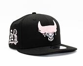 Kšiltovka New Era 9FIFTY NBA Team Drip Chicago Bulls Black
