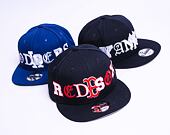 Kšiltovka New Era 9FIFTY MLB Team Typography Boston Red Sox Navy