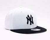 Kšiltovka New Era 9FIFTY MLB White Crown New York Yankees White