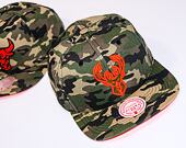 Kšiltovka Mitchell & Ness NEON CAMO POP SNAPBACK Milwaukee Bucks Camo