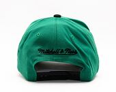 Kšiltovka Mitchell & Ness SHREDDER STRETCH SNAPBACK HWC Boston Celtics Green