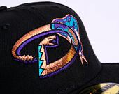 Kšiltovka New Era 59FIFTY MLB Team Color Split Arizona Diamondbacks - Black