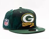 Kšiltovka New Era 9FIFTY NFL22 Sideline "Ink Dye" Green Bay Packers Team Color