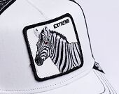 Dětská kšiltovka Goorin - Little Stripe Trucker - White