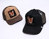 Kšiltovka Goorin - The Fox Trucker - Black