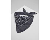 Šátek Urban Classics Bandana Dark Grey
