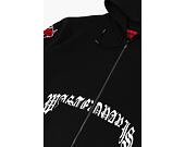Mikina Wasted Paris Hoodie Zip 10 years - Black
