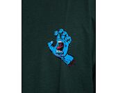 Triko Santa Cruz Screaming Hand Chest T-Shirt Cedar