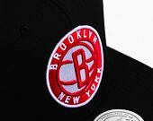 Kšiltovka Mitchell & Ness BRED SNAPBACK Brooklyn Nets Black