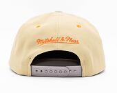 Kšiltovka Mitchell & Ness CLASSIC CANVAS SNAPBACK New York Knicks Tan