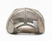Kšiltovka Von Dutch Boston Trucker Cotton Twill Stone/Grey