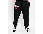 Tepláky New Era NBA Neon Logo Joggers Chicago Bulls Black/Red