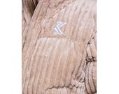 Dámská Bunda Karl Kani OG Fuzzy Corduroy Puffer Jacket off white