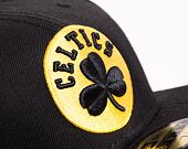 Kšiltovka New Era 59FIFTY Seasonal Basic NBA Boston Celtics Black / Gold