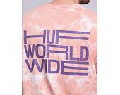 Triko HUF Disorder Longsleeve coral