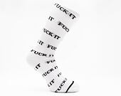 Ponožky HUF Fuck It Sock White