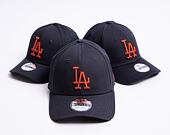 Kšiltovka New Era 9FORTY MLB League Essential Los Angeles Dodgers Navy / Brown