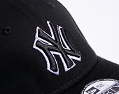 Kšiltovka New Era 9FORTY MLB Team Outline New York Yankees Black / Tropic Purple