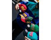 Kšiltovka Mitchell & Ness SHREDDER STRETCH SNAPBACK HWC Houston Rockets Blue