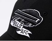 Kšiltovka New Era 39THIRTY NFL22 Sideline Buffalo Bills Black / White